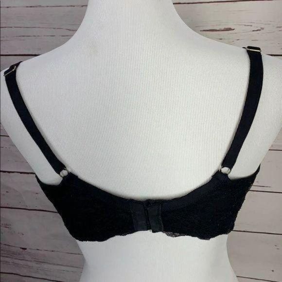 Pip & Vine Rosie Pope Maternity Black Nursing Bra Size 40DD - Picture 6 of 9